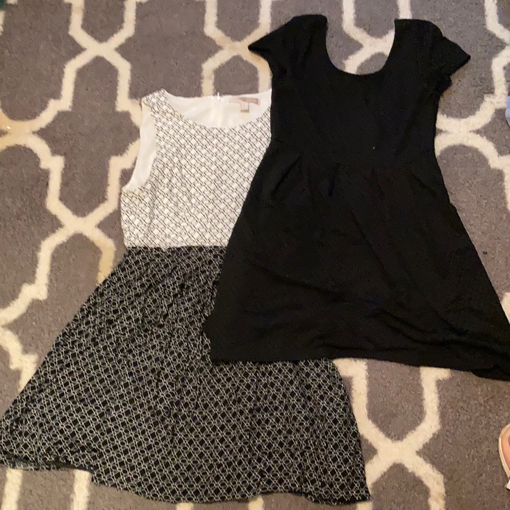 Two women’s medium dresses
